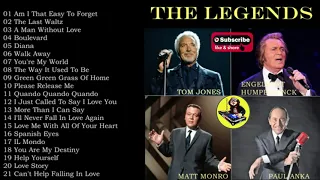 TOM JONES / ENGELBERT HUMPERDINCK / MATT MONRO / PAUL ANKA / THE LEGEND 😎😎😎😎