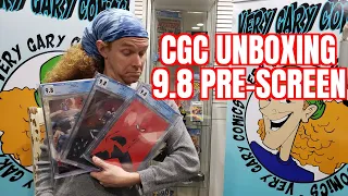 CGC Unboxing // 25 Book Pre-Screen // Comic Haul