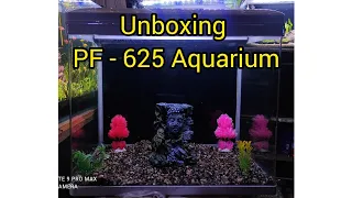 Unboxing PF-625 Aquarium | Modular Glass Aquarium | New Aquarium set Up | Aquarium shop in Ahmedabad