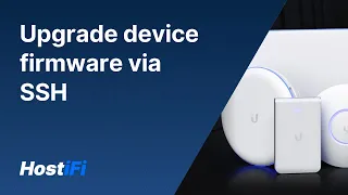 UniFi - How to upgrade UniFi device firmware via SSH