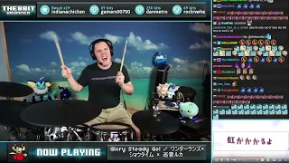 The8BitDrummer plays Glory Steady Go! / ワンダーランズ×ショウタイム × 巡音ルカ