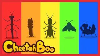 Hide, bug friends❗ | Fun quiz songs | for kids | Nursery rhymes | Kids song | #Cheetahboo