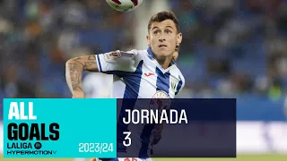 All Goals Matchday 3 LALIGA Hypermotion 2023/2024