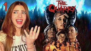 Going in BLIND! THE QUARRY Gameplay | Part 1