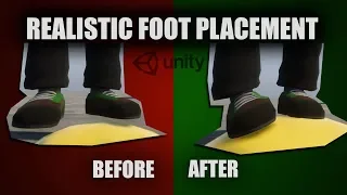 REALISTIC Foot Placement Using IK in Unity