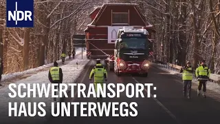 Ein Haus auf Reisen: Schwertransport durch die Nordheide | Die Nordreportage | NDR Doku