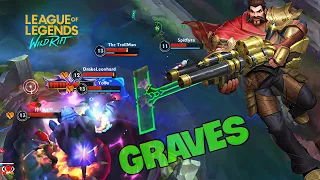 Wild Rift GRAVES Montage - Best GRAVES Plays | LoL Wild Rift Montage