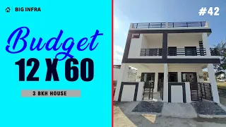 12 X 60 Budget House Planning | East Facing House Planning 720 Sq Ft