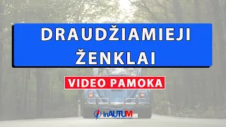 Draudžiamieji kelio ženklai | KET pamoka | InAutum.lt