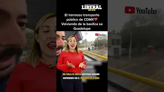 Una pareja de turistas argentinos quedaron impresionados con el transporte de la CDMX.