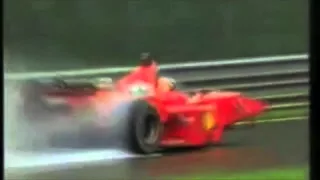 Watch! No Front Tire? Michael Schumacher was angry!