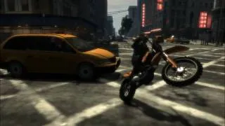 GTA IV STUNTS (Amazing bike skills)