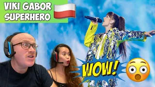 VIKI GABOR - SUPERHERO | POLAND JUNIOR EUROVISION 2019 |FIRST TIME TO REACT!🇵🇱