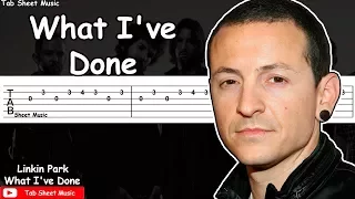Linkin Park - What I've Done Guitar Tutorial
