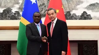 China and Solomon Islands establish diplomatic ties