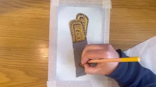 Time Lapse | Lotus Biscoff | Pastel Pencils | Pan Pastels | Soft Pastels