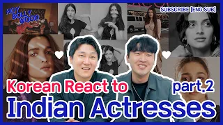 Koreans React to Indian Actresses Instagram | Guess the Age [Part.2]