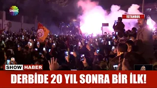 Derbide 20 yıl sonra bir ilk!