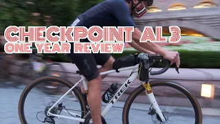 One Year Gravel Bike Review: Trek Checkpoint AL 3 / AL3