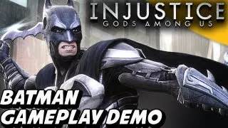Injustice: Gods Among Us Gameplay Walkthrough - BATMAN Demo [PS3/Xbox]