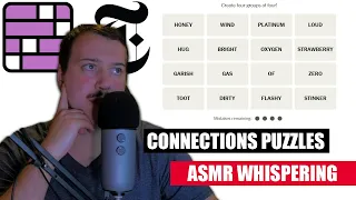 Solving Connections Puzzles (ASMR)