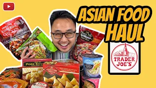 Trader Joes ASIAN FOOD HAUL | Ranking TOP ASIAN FROZEN food from Trader Joes