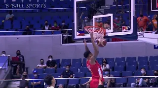 Jamie Malonzo with the steal and a break out dunk on the other end