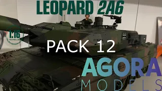 LEOPARD 2A6 1/16 TANK  PACK 12 @AgoraModels