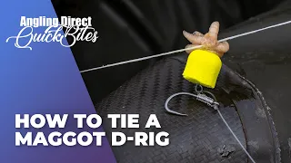 How To Tie A Maggot D-Rig – Carp Fishing Quickbite