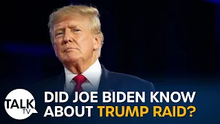 Did Joe Biden know about Trump FBI raid?