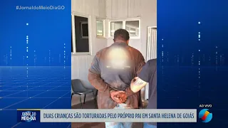 Duas crianças torturadas pelo próprio pai em Santa Helena de Goiás