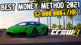 The Crew 2 | BEST Money Method 2021 | The CREW 2 Fastest Money Method