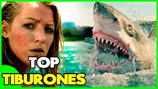 Las 7  MEJORES Películas de TIBURONES que TIENES que VER