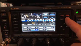 6 meter cw on yaesu FTDX-1200