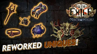 The TIER 17 Boss Drop Uniques in 3.24! | Path of Exile: Necropolis