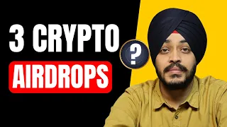 🔴 3 CRYPTO AIRDROPS ( Claim Now )