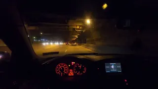 BMW 545i: Straight Piped Night Cruising