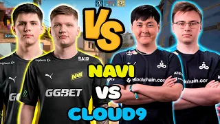 S1MPLE И B1T ПРОТИВ AX1LE И HOBBIT НА FPL | NAVI VS CLOUD9 НА FPL