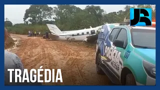 Avião turboélice cai no interior do Amazonas com 14 pessoas a bordo