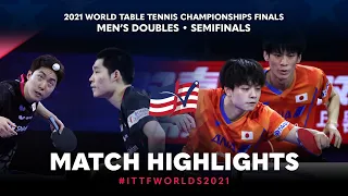 Jang W./Lim J. v Uda Y./Togami S. | 2021 World Table Tennis Championships Finals | MD | SF