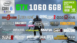 GTX 1060 6GB Test in 30 Games in 2022