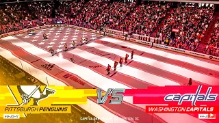 Pittsburgh Penguins vs Washington Capitals 11/9/2022 NHL 23 Gameplay