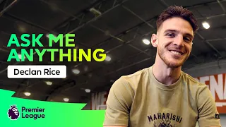 BIGGEST CHARACTER AT ARSENAL & FAVOURITE PRO WRESTLER? 👀 | Declan Rice - Ask Me Anything