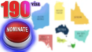 Australian 190  Skilled Nominated visa - application and eligibility 2024 澳洲190州政府技術移民簽證