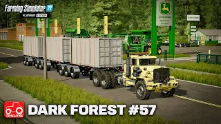 CLEARING LAND FOR A NEW FIELD!! FS22 Timelapse Dark Forest Ep 57