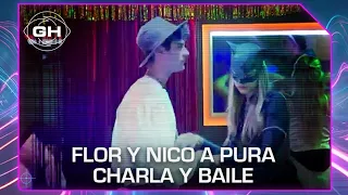 Nico y Flor aclaran los tantos en el medio de la fiesta 🧐 - Gran Hermano