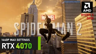 Marvel's Spider-Man 2 UNOFFICIAL PC Port 1.3.6 - RTX 4070 - 1440