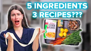 Making A 3-Course Meal With 5 Ingredients