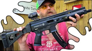 This 22LR is FUN but is it ACCURATE? 🎯 Grand Power Stribog TR22 🔥