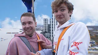 I Made DanTDM Go Bungee Jumping...